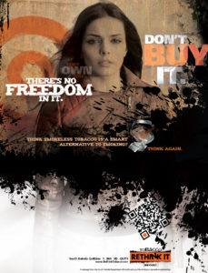 Picture of There's No Freedom in It Girl color ad