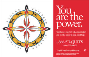 Picture of You are the Power color ad