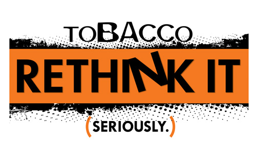 Tobacco Rethink It Seriously logo