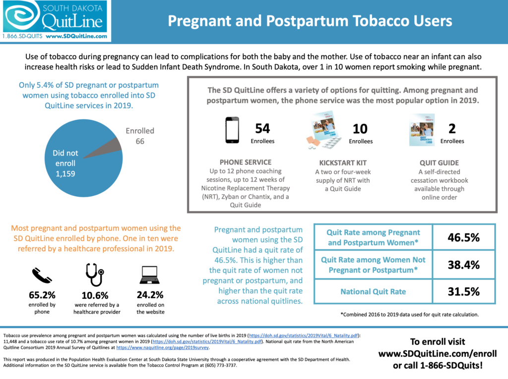 Pregnant and Postpartum Women infographic